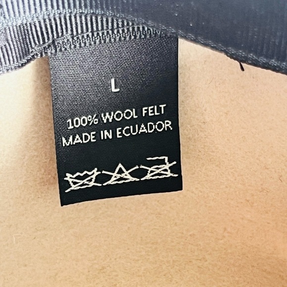 NWT Artesano Hat Made in Ecuador Size L in excellent condition 100% Wool Felt - Picture 11 of 12